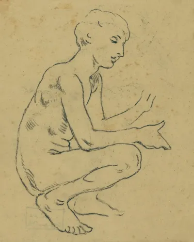 Study For Figure Of Arts 2