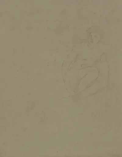 Study For Figure Of Autumn 2