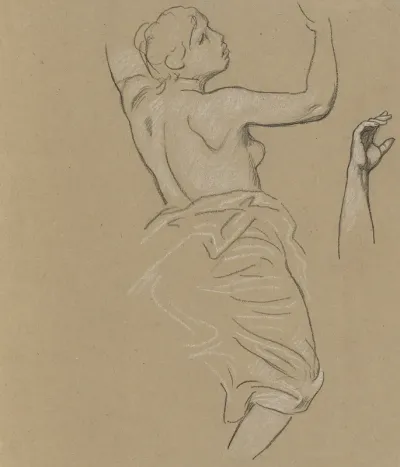 Study For Figure Of Autumn