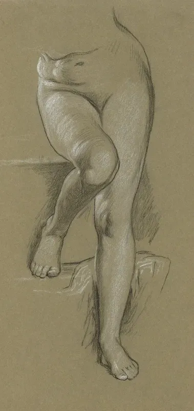 Study For Figure Of Fortune Mantelpiece