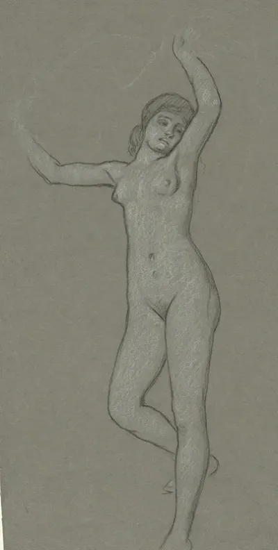 Study For Figure Of Luna