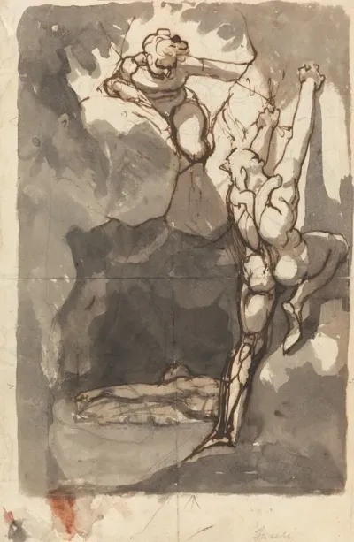 Study For Finding Of The Body Of Bassanio