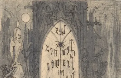Study For Frontispiece For Les Jeunes France By Theophile Gautier 2
