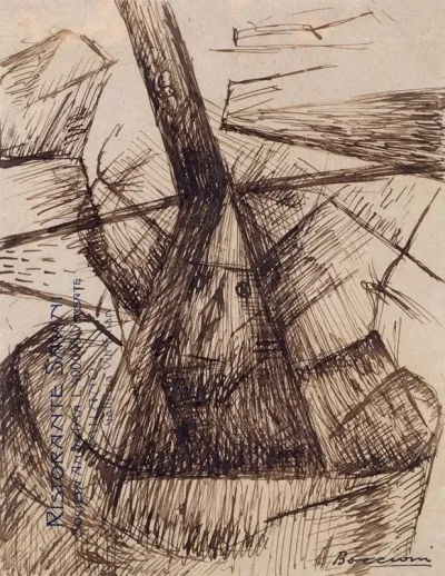 Study For Fusion Of A Head And A Window