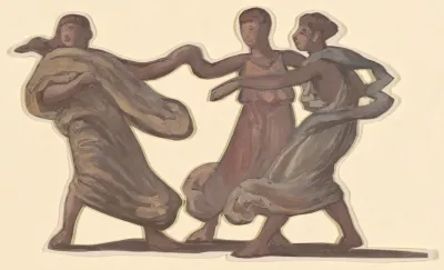Study For Greek Girls Bathing Ii