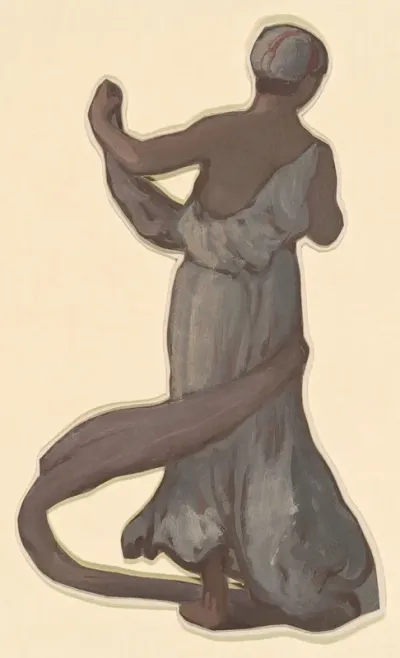 Study For Greek Girls Bathing Vi