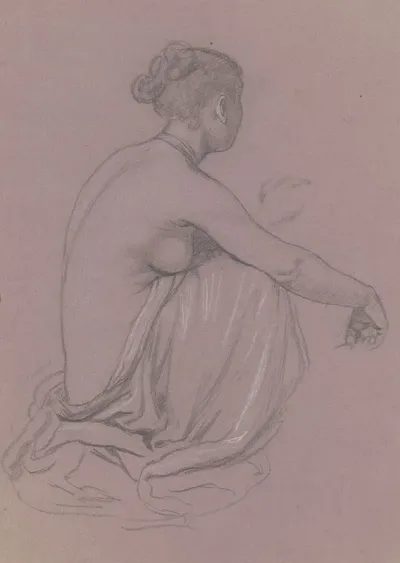 Study For Greek Girls Bathing Xiv