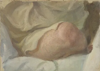 Study For Gustaf Frodings Knee