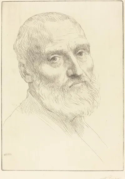 Study For Head Of A Man Etude De Tete Dhomme