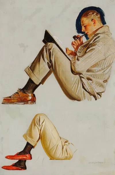 Study For Interwoven Socks