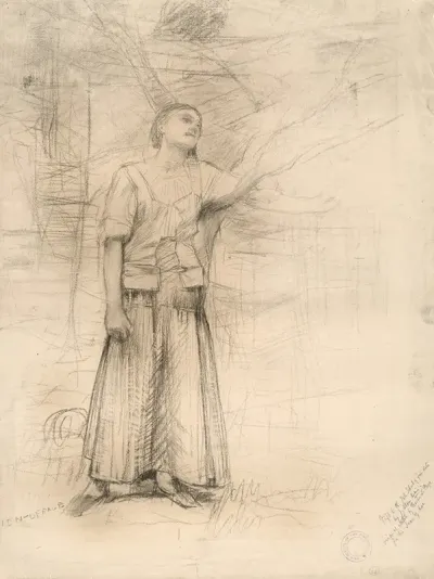 Study For Joan Of Arc
