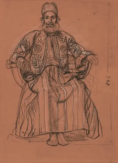 Study For King Solomon