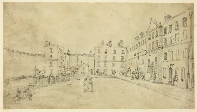 Study For Kings Bench Prison From Microcosm Of London