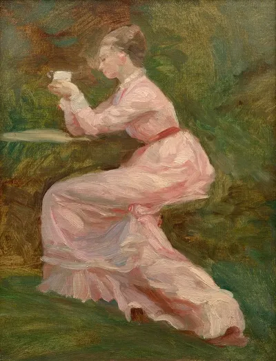 Study For La Vue De Divonne