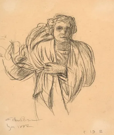Study For Le Martyre De Sainte Christine 2