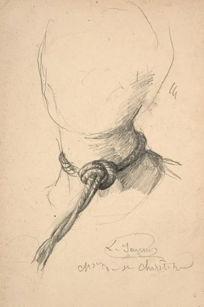 Study For Le Martyre De Sainte Christine