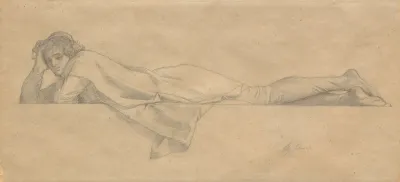 Study For Le Poete Florentin