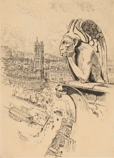 Study For Le Stryge