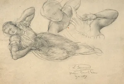Study For Lesprit Du Mal