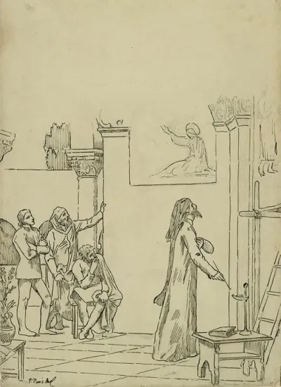 Study For Linspiration Chretienne