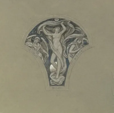 Study For Luna And Attendants