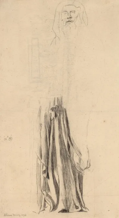 Study For Moses Trinity Church Boston