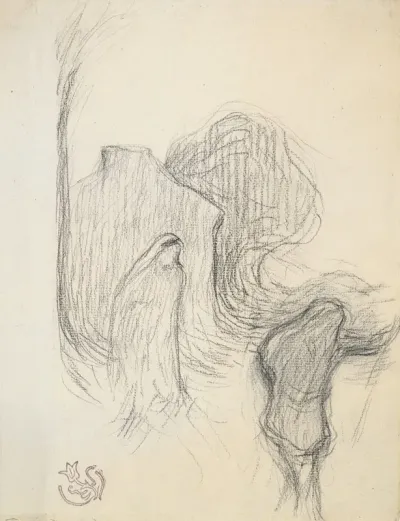 Study For Mystic Landscape At Meudon