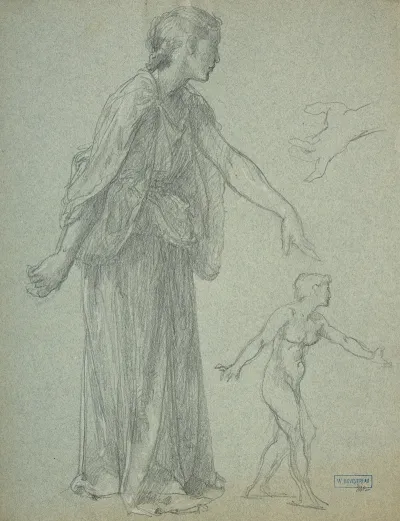 Study For Offrande A Lamour
