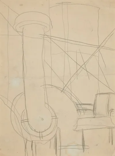 Study For Pacquebot Paris
