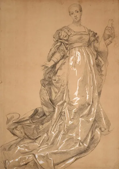 Study For Poetry Muse Of The Arts