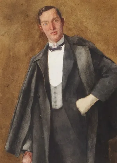 Study For Portrait Of Barry Jackson