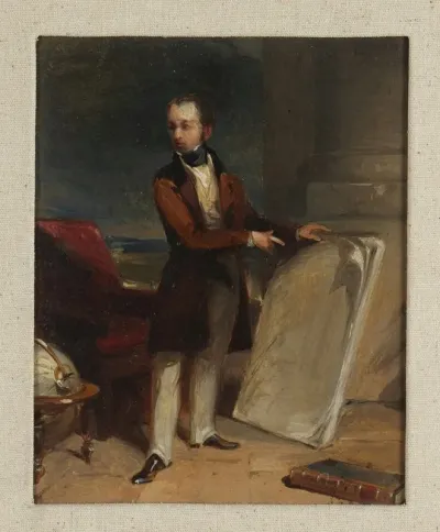 Study For Portrait Of Dr Friedlander
