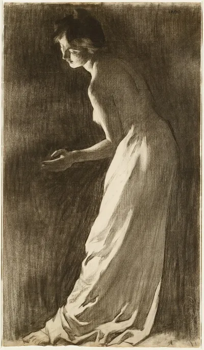 Study For Poster Exposition Universelle Palais De Loptique La Grande Lunette De 1900