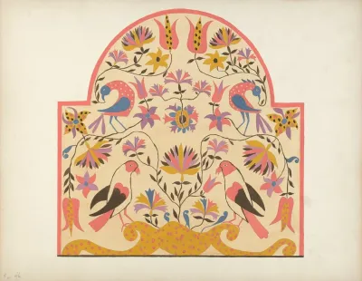 Study For Proposed Portfolio Decorated Chests Of Rural Pennsylvania 2