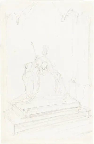Study For Queen Victoria