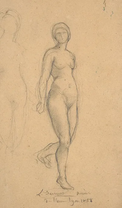 Study For Rayons De Soleil