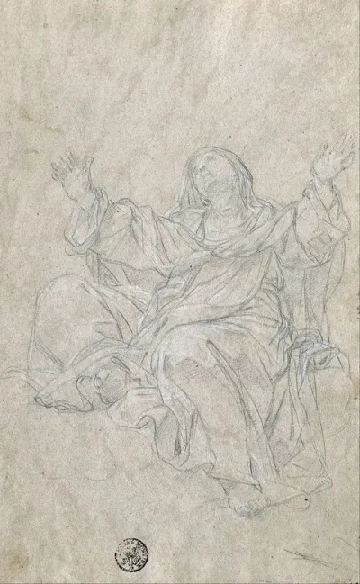 Study For Saint Catherine