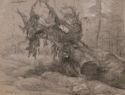 Study For Sans Dieu From Le Poeme De Lame