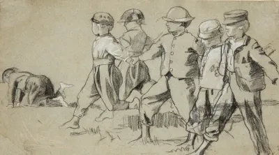 Study For Snap The Whip