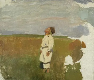 Study For Storks Shepherd Boy