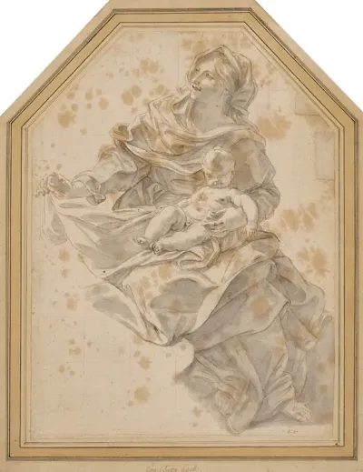 Study For The Birth Of St John The Baptist