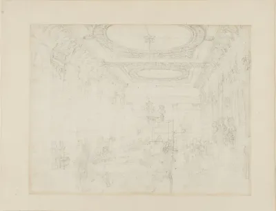 Study For The College Of Physicians From Microcosm Of London