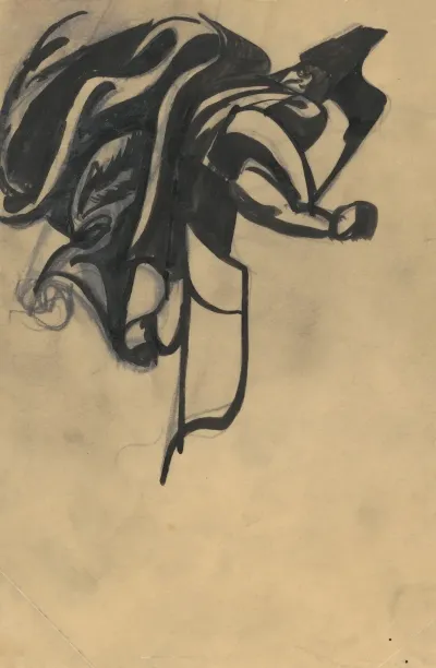 Study For The Cover Of J Janosik Ii
