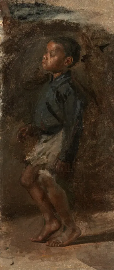 Study For The Dancing Lesson The Boy