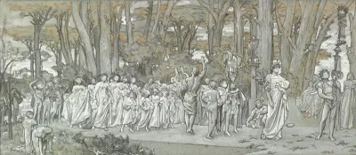 Study For The Daphnephoria