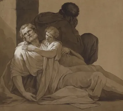 Study For The Death Of Socrates