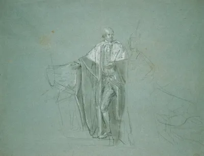 Study For The Death Of The Earl Of Chatham 2