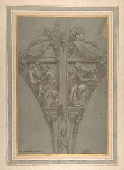 Study For The Decoration Of A Vault
