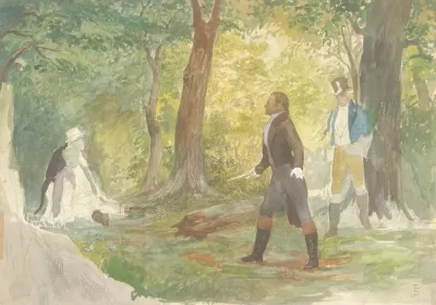 Study For The Duel Of Burr And Hamilton