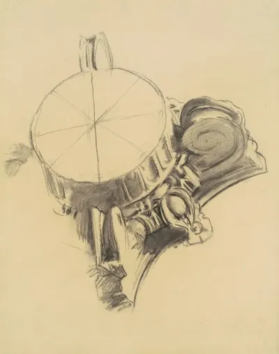 Study For The Fall Of Gog And Magog